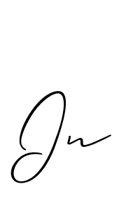 Check out images of Autograph of In name. Actor In Signature Style. Allison_Script is a professional sign style online. In signature style 2 images and pictures png