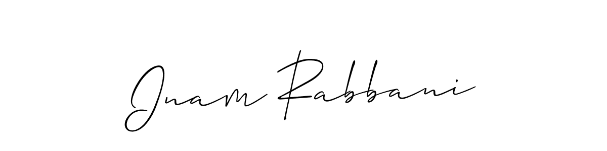 Once you've used our free online signature maker to create your best signature Allison_Script style, it's time to enjoy all of the benefits that Inam Rabbani name signing documents. Inam Rabbani signature style 2 images and pictures png