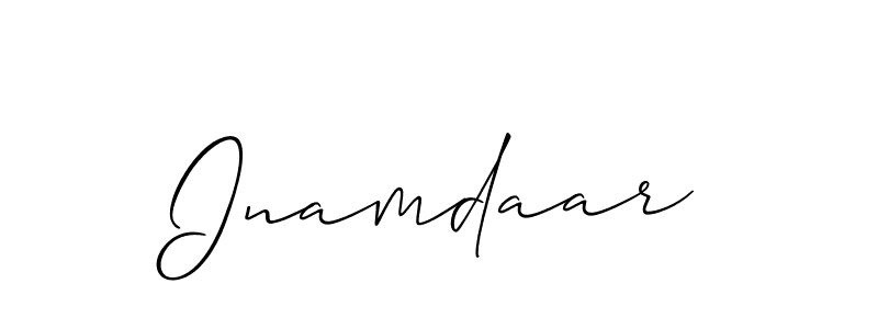 This is the best signature style for the Inamdaar name. Also you like these signature font (Allison_Script). Mix name signature. Inamdaar signature style 2 images and pictures png