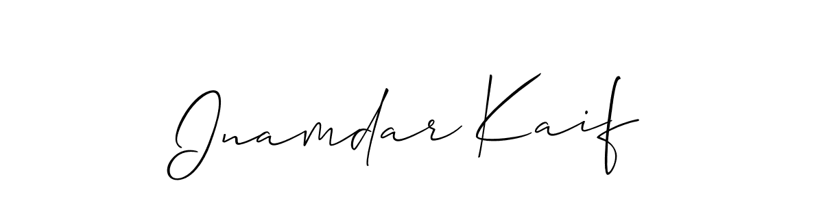 Here are the top 10 professional signature styles for the name Inamdar Kaif. These are the best autograph styles you can use for your name. Inamdar Kaif signature style 2 images and pictures png