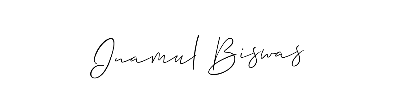 Make a beautiful signature design for name Inamul Biswas. Use this online signature maker to create a handwritten signature for free. Inamul Biswas signature style 2 images and pictures png