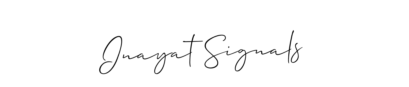 Here are the top 10 professional signature styles for the name Inayat Signals. These are the best autograph styles you can use for your name. Inayat Signals signature style 2 images and pictures png