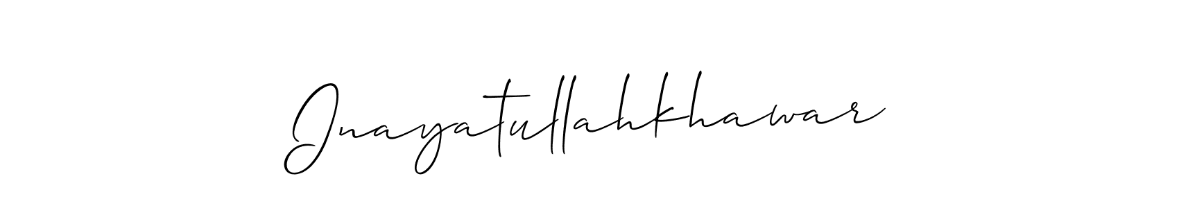Once you've used our free online signature maker to create your best signature Allison_Script style, it's time to enjoy all of the benefits that Inayatullahkhawar name signing documents. Inayatullahkhawar signature style 2 images and pictures png