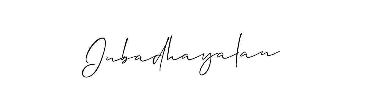 Also You can easily find your signature by using the search form. We will create Inbadhayalan name handwritten signature images for you free of cost using Allison_Script sign style. Inbadhayalan signature style 2 images and pictures png