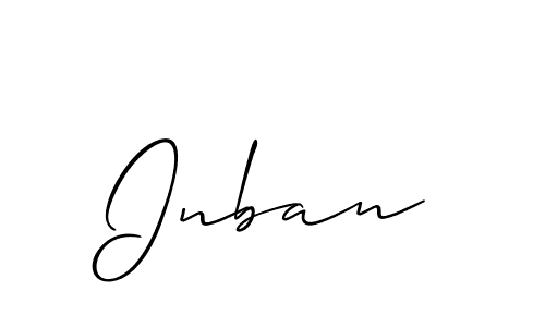 Here are the top 10 professional signature styles for the name Inban. These are the best autograph styles you can use for your name. Inban signature style 2 images and pictures png
