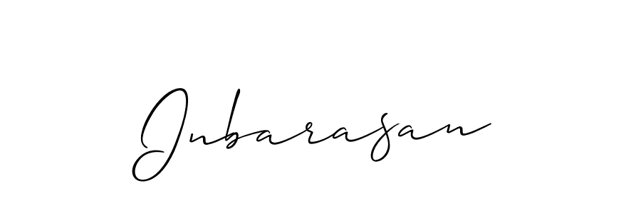You should practise on your own different ways (Allison_Script) to write your name (Inbarasan) in signature. don't let someone else do it for you. Inbarasan signature style 2 images and pictures png
