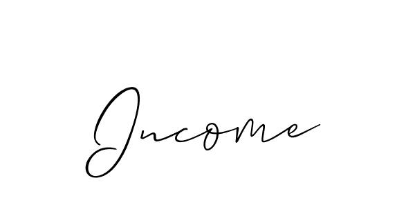 Check out images of Autograph of Income name. Actor Income Signature Style. Allison_Script is a professional sign style online. Income signature style 2 images and pictures png