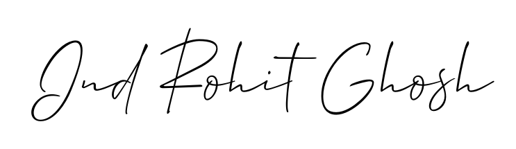 Style your name Ind Rohit Ghosh with confidence using Allison_Script signature design. Simple, elegant, and ready for immediate document use. Ind Rohit Ghosh signature style 2 images and pictures png