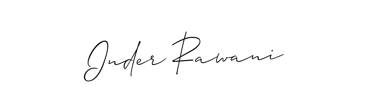 See photos of Inder Rawani official signature by Spectra . Check more albums & portfolios. Read reviews & check more about Allison_Script font. Inder Rawani signature style 2 images and pictures png