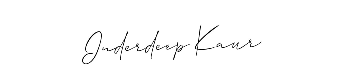 Once you've used our free online signature maker to create your best signature Allison_Script style, it's time to enjoy all of the benefits that Inderdeep Kaur name signing documents. Inderdeep Kaur signature style 2 images and pictures png