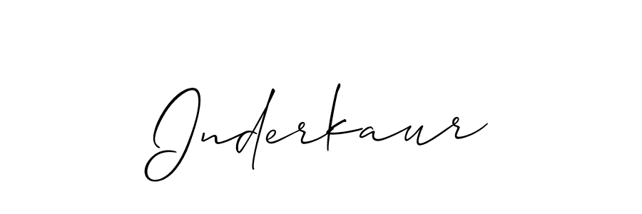 Make a beautiful signature design for name Inderkaur. Use this online signature maker to create a handwritten signature for free. Inderkaur signature style 2 images and pictures png