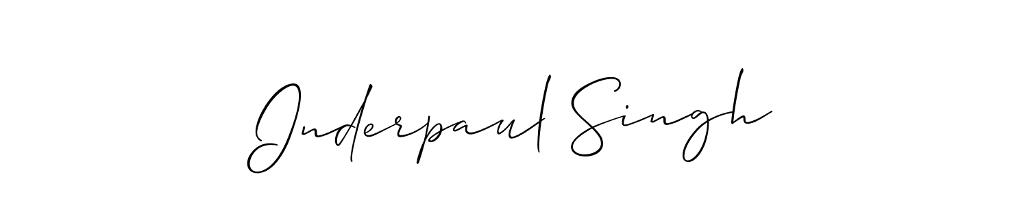 Once you've used our free online signature maker to create your best signature Allison_Script style, it's time to enjoy all of the benefits that Inderpaul Singh name signing documents. Inderpaul Singh signature style 2 images and pictures png