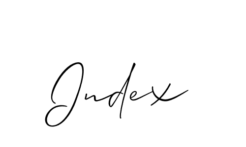 You can use this online signature creator to create a handwritten signature for the name Index. This is the best online autograph maker. Index signature style 2 images and pictures png