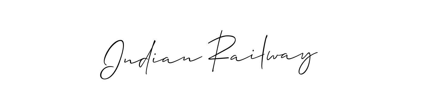 Here are the top 10 professional signature styles for the name Indian Railway. These are the best autograph styles you can use for your name. Indian Railway signature style 2 images and pictures png