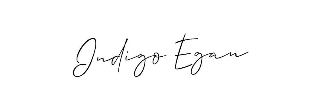 Similarly Allison_Script is the best handwritten signature design. Signature creator online .You can use it as an online autograph creator for name Indigo Egan. Indigo Egan signature style 2 images and pictures png