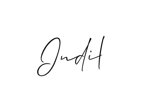 Once you've used our free online signature maker to create your best signature Allison_Script style, it's time to enjoy all of the benefits that Indil name signing documents. Indil signature style 2 images and pictures png