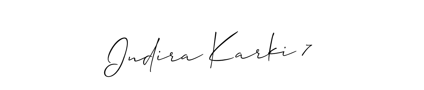 See photos of Indira Karki 7 official signature by Spectra . Check more albums & portfolios. Read reviews & check more about Allison_Script font. Indira Karki 7 signature style 2 images and pictures png