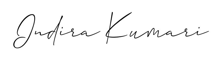 The Allison_Script font gives name Indira Kumari a signature that looks effortless yet distinguished. Download high-res PNG instantly. Indira Kumari signature style 2 images and pictures png