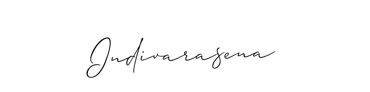 Indivarasena stylish signature style. Best Handwritten Sign (Allison_Script) for my name. Handwritten Signature Collection Ideas for my name Indivarasena. Indivarasena signature style 2 images and pictures png