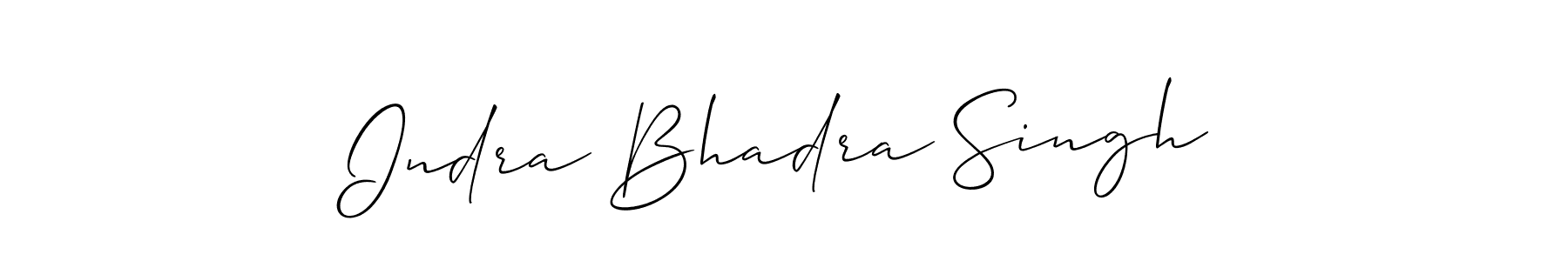 Make a beautiful signature design for name Indra Bhadra Singh. Use this online signature maker to create a handwritten signature for free. Indra Bhadra Singh signature style 2 images and pictures png