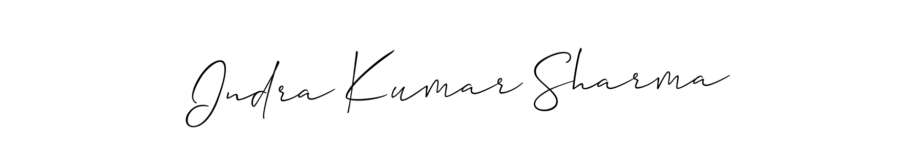 You can use this online signature creator to create a handwritten signature for the name Indra Kumar Sharma. This is the best online autograph maker. Indra Kumar Sharma signature style 2 images and pictures png