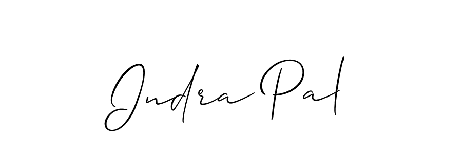 You should practise on your own different ways (Allison_Script) to write your name (Indra Pal) in signature. don't let someone else do it for you. Indra Pal signature style 2 images and pictures png