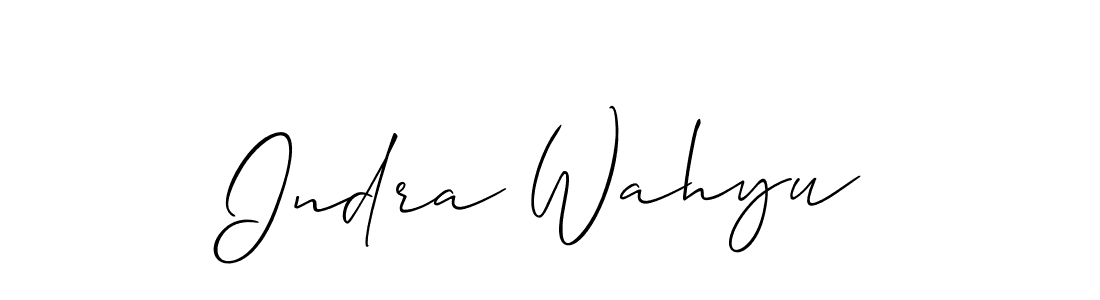 Once you've used our free online signature maker to create your best signature Allison_Script style, it's time to enjoy all of the benefits that Indra Wahyu name signing documents. Indra Wahyu signature style 2 images and pictures png