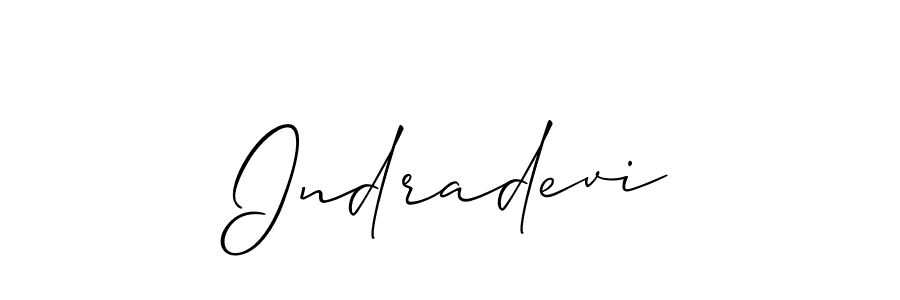 You can use this online signature creator to create a handwritten signature for the name Indradevi. This is the best online autograph maker. Indradevi signature style 2 images and pictures png