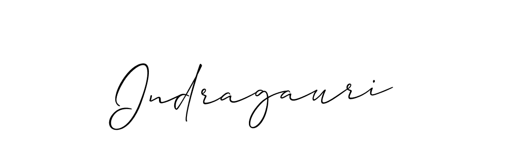 Also You can easily find your signature by using the search form. We will create Indragauri name handwritten signature images for you free of cost using Allison_Script sign style. Indragauri signature style 2 images and pictures png