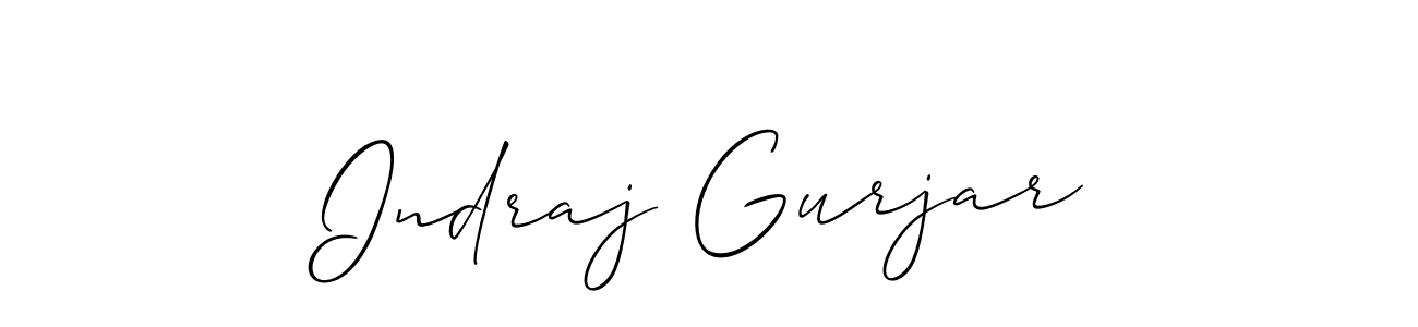 See photos of Indraj Gurjar official signature by Spectra . Check more albums & portfolios. Read reviews & check more about Allison_Script font. Indraj Gurjar signature style 2 images and pictures png