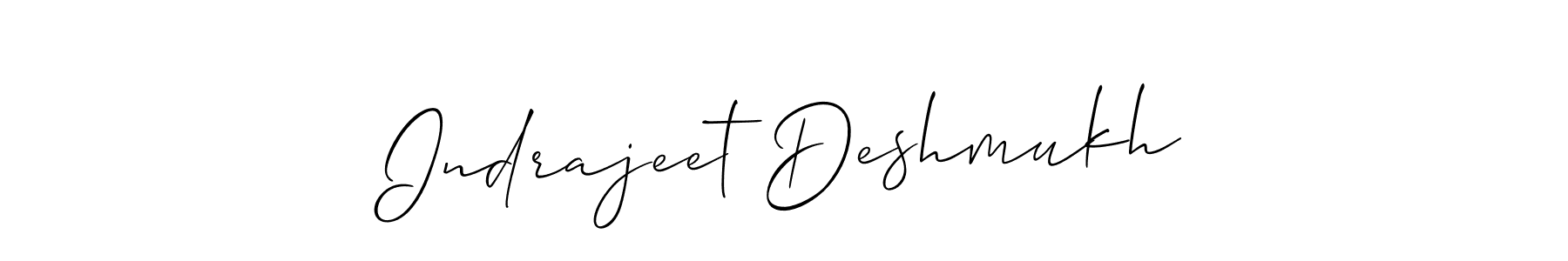 How to Draw Indrajeet Deshmukh signature style? Allison_Script is a latest design signature styles for name Indrajeet Deshmukh. Indrajeet Deshmukh signature style 2 images and pictures png