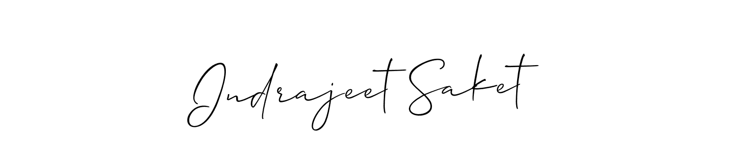 Here are the top 10 professional signature styles for the name Indrajeet Saket. These are the best autograph styles you can use for your name. Indrajeet Saket signature style 2 images and pictures png
