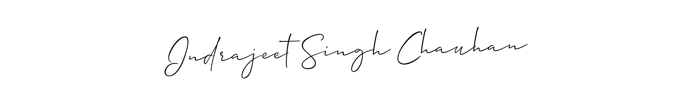 Make a beautiful signature design for name Indrajeet Singh Chauhan. Use this online signature maker to create a handwritten signature for free. Indrajeet Singh Chauhan signature style 2 images and pictures png