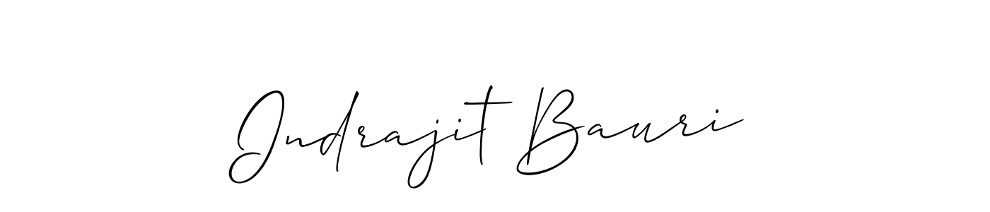 Make a beautiful signature design for name Indrajit Bauri. Use this online signature maker to create a handwritten signature for free. Indrajit Bauri signature style 2 images and pictures png