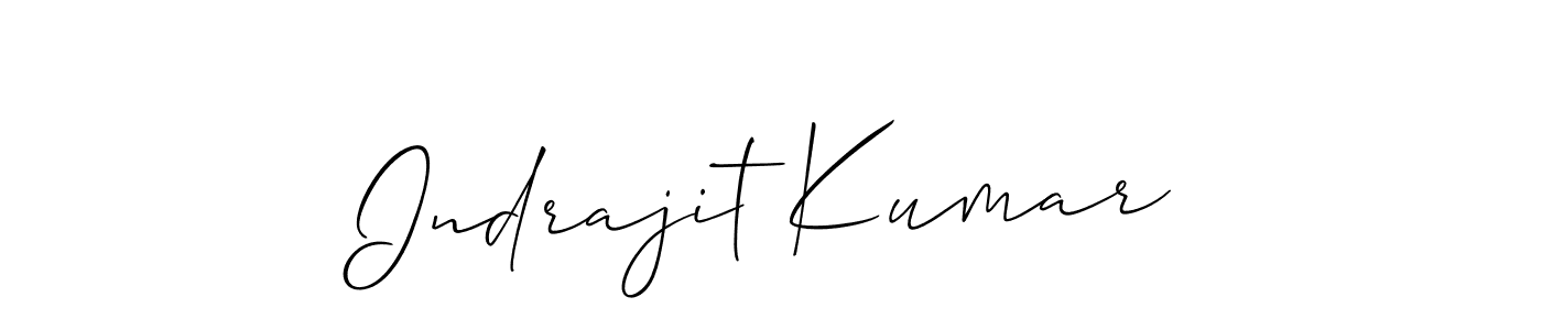 Check out images of Autograph of Indrajit Kumar name. Actor Indrajit Kumar Signature Style. Allison_Script is a professional sign style online. Indrajit Kumar signature style 2 images and pictures png