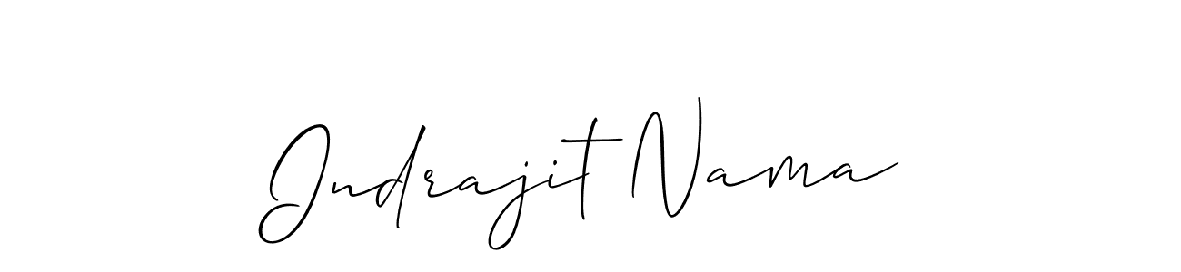 You can use this online signature creator to create a handwritten signature for the name Indrajit Nama. This is the best online autograph maker. Indrajit Nama signature style 2 images and pictures png