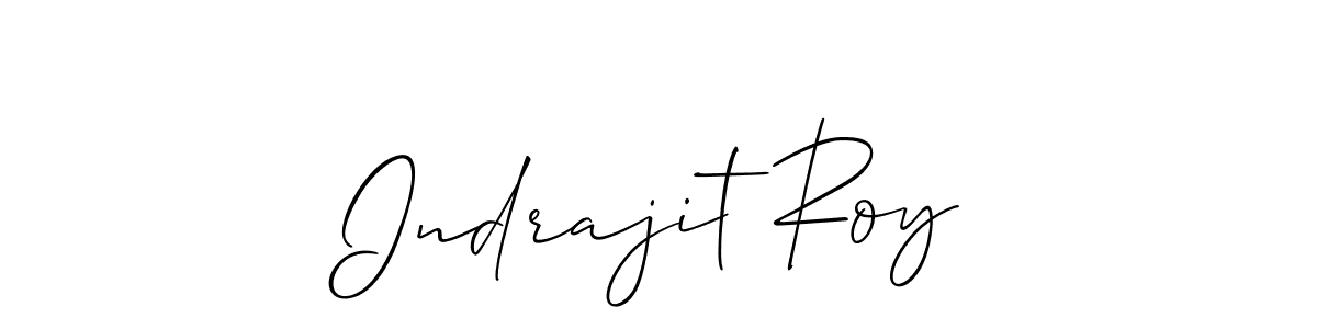 Also You can easily find your signature by using the search form. We will create Indrajit Roy name handwritten signature images for you free of cost using Allison_Script sign style. Indrajit Roy signature style 2 images and pictures png