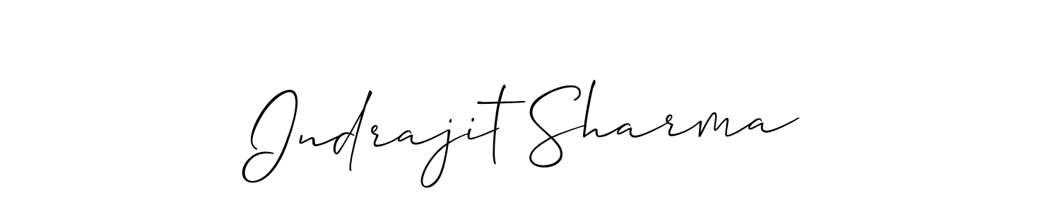 See photos of Indrajit Sharma official signature by Spectra . Check more albums & portfolios. Read reviews & check more about Allison_Script font. Indrajit Sharma signature style 2 images and pictures png