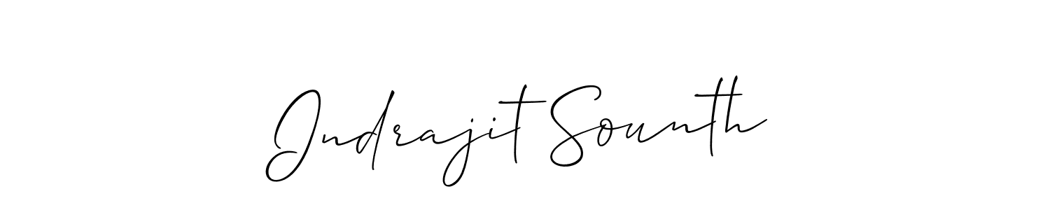 Similarly Allison_Script is the best handwritten signature design. Signature creator online .You can use it as an online autograph creator for name Indrajit Sounth. Indrajit Sounth signature style 2 images and pictures png