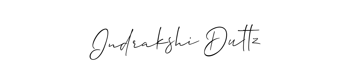 Check out images of Autograph of Indrakshi Duttz name. Actor Indrakshi Duttz Signature Style. Allison_Script is a professional sign style online. Indrakshi Duttz signature style 2 images and pictures png