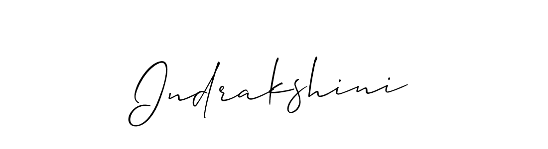 Best and Professional Signature Style for Indrakshini. Allison_Script Best Signature Style Collection. Indrakshini signature style 2 images and pictures png