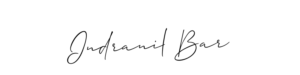 Similarly Allison_Script is the best handwritten signature design. Signature creator online .You can use it as an online autograph creator for name Indranil Bar. Indranil Bar signature style 2 images and pictures png