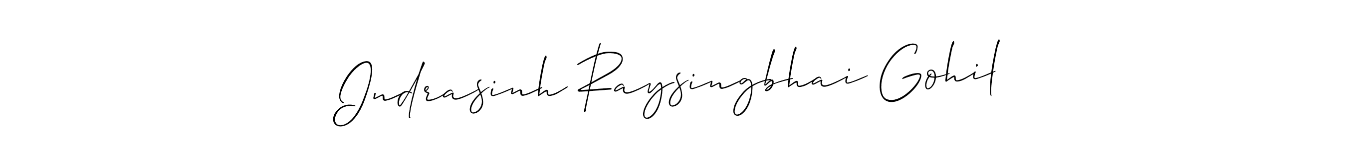 Make a beautiful signature design for name Indrasinh Raysingbhai Gohil. Use this online signature maker to create a handwritten signature for free. Indrasinh Raysingbhai Gohil signature style 2 images and pictures png