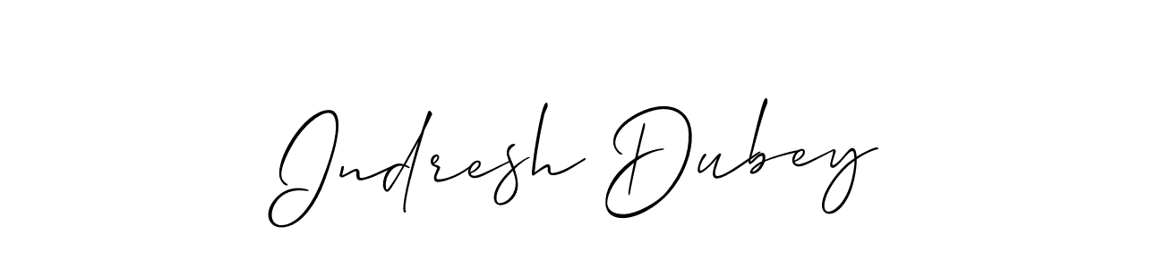 You can use this online signature creator to create a handwritten signature for the name Indresh Dubey. This is the best online autograph maker. Indresh Dubey signature style 2 images and pictures png