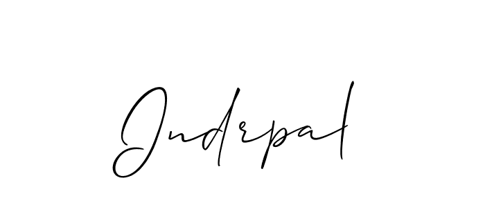 You can use this online signature creator to create a handwritten signature for the name Indrpal. This is the best online autograph maker. Indrpal signature style 2 images and pictures png