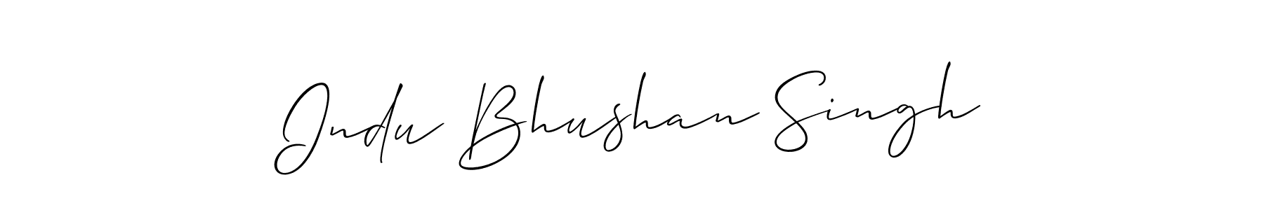 You can use this online signature creator to create a handwritten signature for the name Indu Bhushan Singh. This is the best online autograph maker. Indu Bhushan Singh signature style 2 images and pictures png