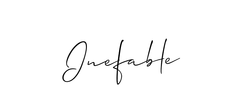 This is the best signature style for the Inefable name. Also you like these signature font (Allison_Script). Mix name signature. Inefable signature style 2 images and pictures png