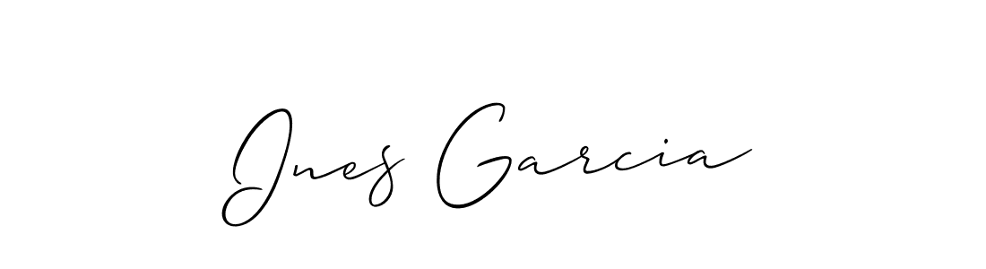 You can use this online signature creator to create a handwritten signature for the name Ines Garcia. This is the best online autograph maker. Ines Garcia signature style 2 images and pictures png
