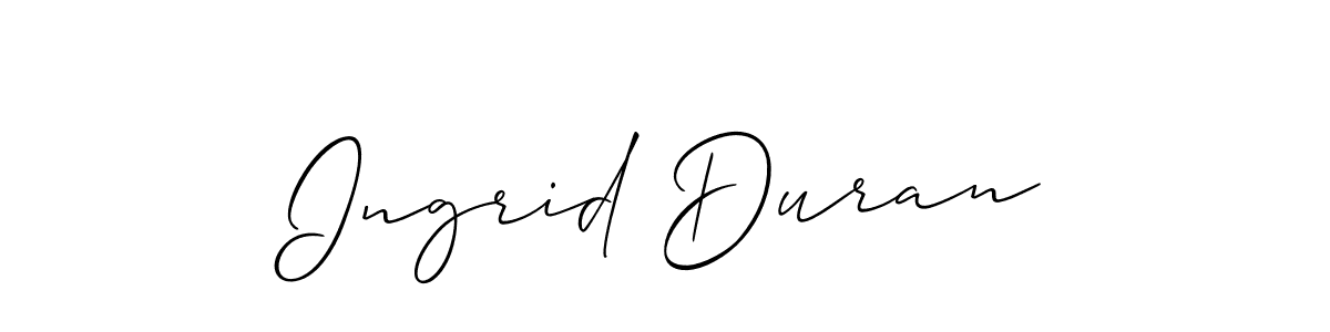 Here are the top 10 professional signature styles for the name Ingrid Duran. These are the best autograph styles you can use for your name. Ingrid Duran signature style 2 images and pictures png