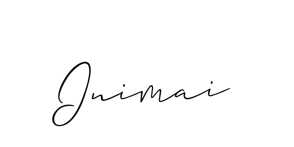 You can use this online signature creator to create a handwritten signature for the name Inimai. This is the best online autograph maker. Inimai signature style 2 images and pictures png